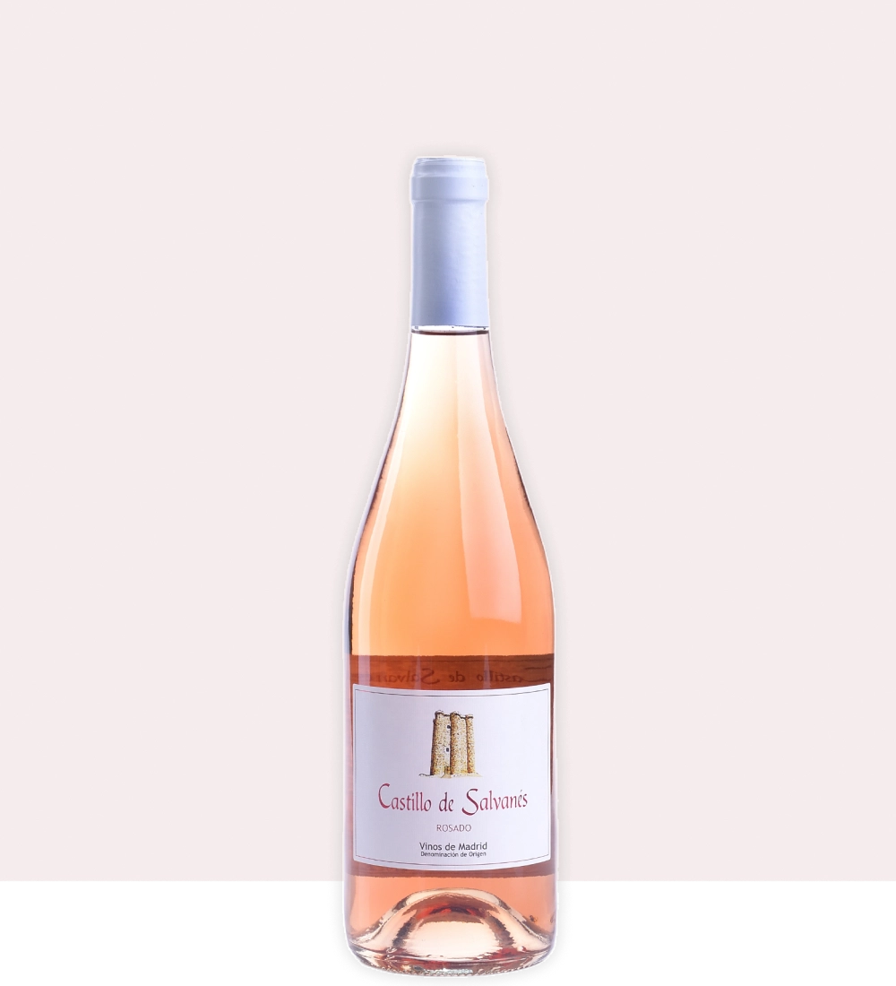 Vino rosado tempranillo Castillo de Salvanés